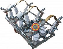 Разъединитель РЛК-2-10.IV/400 УХЛ1 с приводом и КМЧ