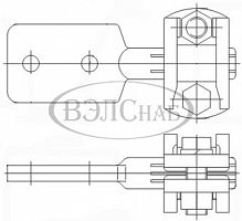 Зажим аппаратный штыревой АШМ-4-2